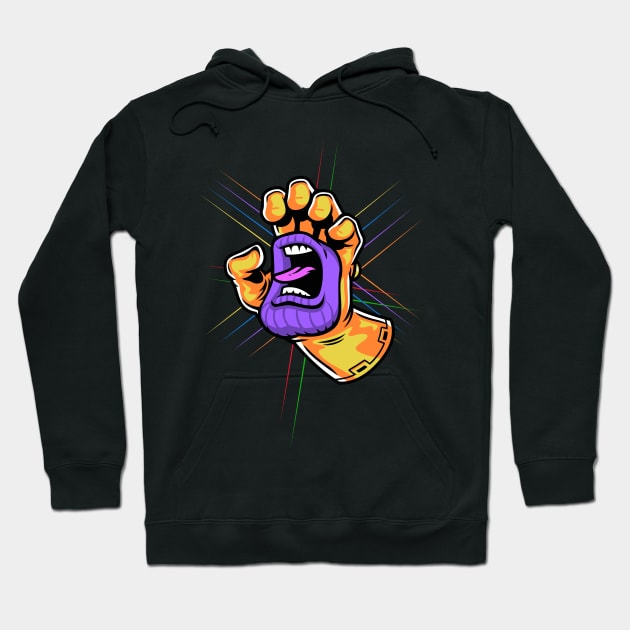 Screaming Gauntlet Hoodie by harebrained